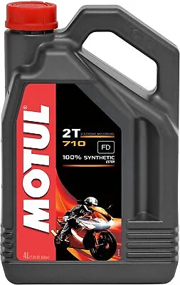 Motul 710 Racing 2 Stroke Motorcycle Oil 1  Gallon Bottle Full Synthetic   • $62.99