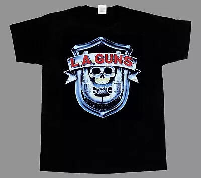 L.A. Guns - Black T Shirt  Logo  • $24.98