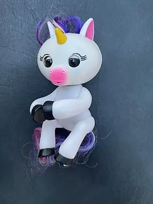 $15 • Buy Wow Wee Fingerlings Baby Unicorn Interactive Toy Works Well