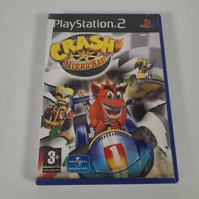 Crash Nitro Kart Playstation PS2 Video Game PAL • £7.98