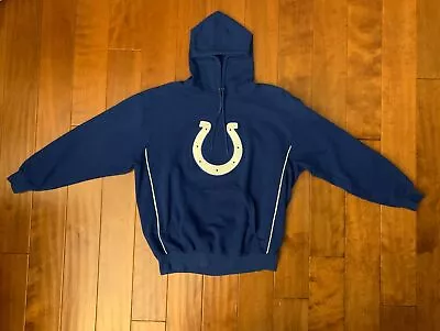 INDIANAPOLIS COLTS Adult Blue Hoodie Sweater Drawstring Sports NFL Football • $24.99