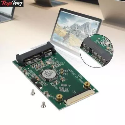 SSD HDD Converter Mini PCI-E MSATA To CE ZIF 1.8 Inch SSD To 40 Pin Adapter T1 • $12.61