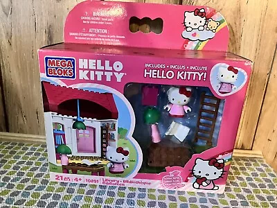 Mega Bloks Hello Kitty Library Set # 10891 New In Box • $14.99