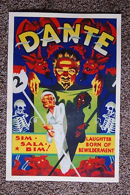 Dante Magician Poster #1 1940 Sim Sala Bim • $7