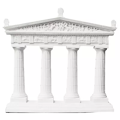 Parthenon Acropolis Ancient Greek Temple Doric Order Columns Cast Marble Statue  • $179.90