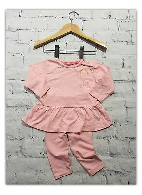 Baby Girls  0-3 Months Clothes Cute Tunic & Leggings Outfit  *We Combine Postage • £3.51