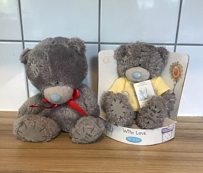 £3 • Buy 2 X ME TO YOU TATTY TEDDY SITTING TEDDY BEARS 1 On Card . 8” & 5 Inches High.