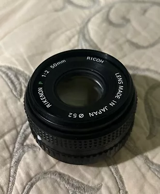 Ricoh Rikenon P 1:2 50mm Standard Prime Lens Pentax K Mount • $29