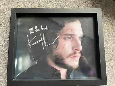 Kit Harrington Signed Autograph John Snow Game Of Thrones Poster Official Pix  • £5