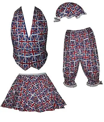 Childs Union Jack Flag United Kingdom Great Britain Supporters Fancy Dress Lot • £10.45