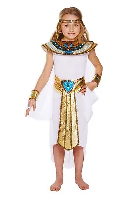 Girls Egyptian Girl Fancy Dress Costume Queen Cleopatra World Book Day Week  • £9.99