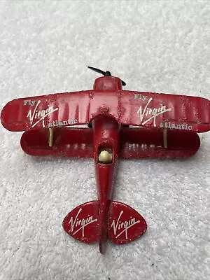 Matchbox Skybusters Virgin Atlantic SB 12 Pitts Special Biplane Toy Vintage • $9.99