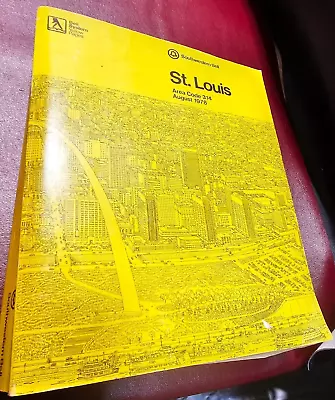 Vintage Telephone Directory St Louis Missouri  1978 Yellow Pages Phone Book • $49.95