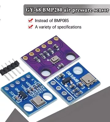 Digital Barometric Pressure Sensor Board Module Compatible To BMP085 MS5611 1 Pc • $9.74