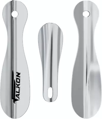 Falkon Shoe Horn Set Of 3 | Metal Shoehorn Set: 2 X 7.5 Long Shoe Horn Metal + 4 • $6.39