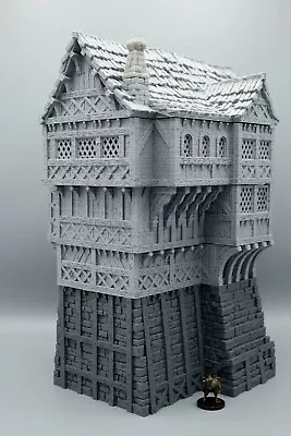 Commoners 28mm Table Top Terrain DnD Wargaming AoS 3D Printed Warhammer • £192.99