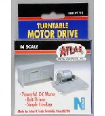 Atlas #2791 Turntable Motor Drive - N Scale - New In Box • $35.95
