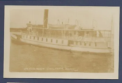 Steamer VINAL HAVEN - North Haven Maine - RPPC - Unmailed • $13.27