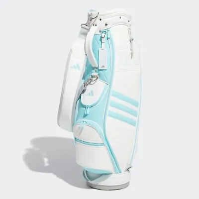 Adidas Golf Ladies Caddy Bag THREE STRIPE NMH63 HT6809 8.5 X 46in 2.8kg White • $226.90