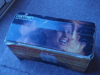 £40 • Buy Vintage CARMEN Heated Rollers 20 - Boxed & Complete - Perfect Working Order