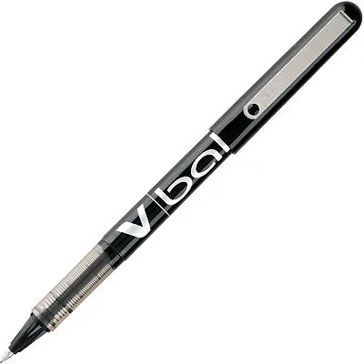 PILOT VBall Liquid Ink Rolling Ball Stick Pens Extra Fine Point Black Ink 3pk • $9.99