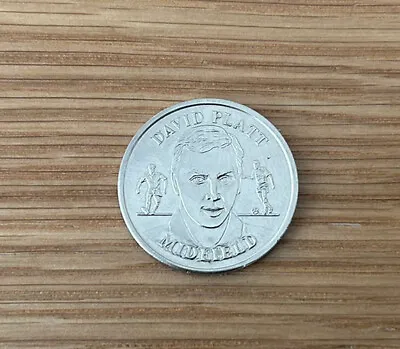 £1.50 • Buy David Platt 1996 England Euro Championship Squad Official Coins By Sainsburys