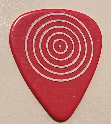 Vintage Guitar Picks- D'Andrea Original Bulls-Eye Medium Gauge-Red-Celluloid-NOS • $4.75