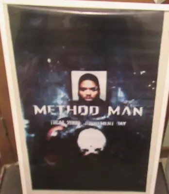 Method Man Poster New  1998 Rare Vintage Collectible Oop Rapper • $15.99