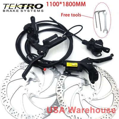 Tektro HD-E350 Cut Off Power Brake 1100/1800mm Electric  Bike Hydraulic Brake • $31