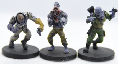 Mantic Deadzone Dreadball Plague Zombie Team Assembled & Painted (A) • $11.70