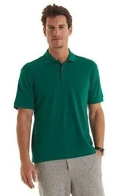 Men's Premium Polo Shirt 100% Cotton 114 Pique T-Shirt Size XS To 3XL • £9.95