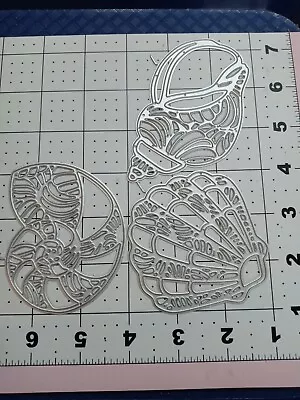 Thin Metal Die Cut Tool Emboss Ocean Vacation Nautilus Shell Conch Scallop Beach • $17.95