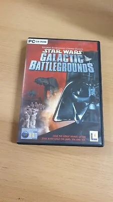 £4.95 • Buy Star Wars: Galactic Battlegrounds (PC: Mac/ Windows, 2001) - European Version