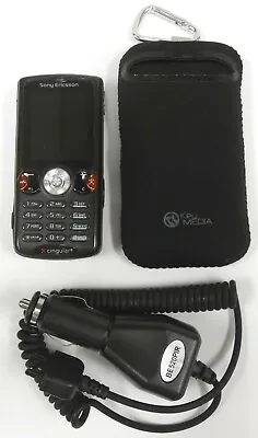 Sony Ericsson Walkman W810i - Satin Black ( AT&T ) Cellular Phone - Bundled • $63.74