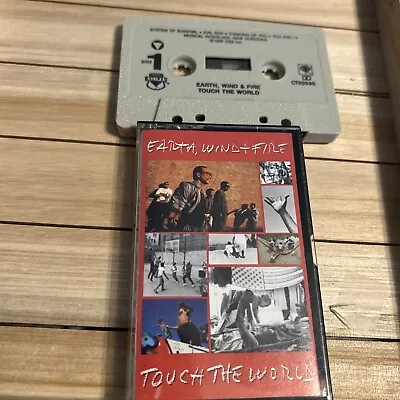 Earth Wind & Fire Touch The World (1987 Cassette Tape) • $5