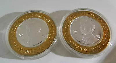 $20 • Buy Two 1995-1996 Riverside Resort .999 Pure Silver $10 Gaming Token