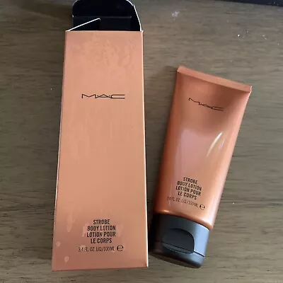 NIB MAC Strobe Body Lotion 100 Ml/ 3.4 OZ.  - Bronzelite • $20.39