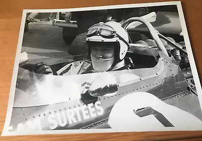 John Surtees - McLaren Ford M7A - 1970 Race Of Champions - Original Press Photo • $6.30