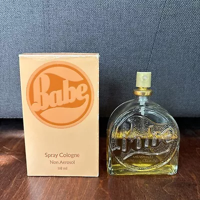 Faberge Babe Spray Cologne 118ml/4 Oz With Box 50-60% Full • $80