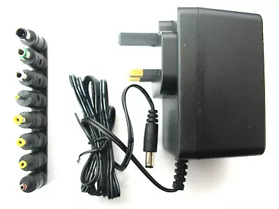 1 Amp 16 Volt Ac/ac Power Adaptor Supply Charger Transformer 16 Watt Multi Jack • £16.99