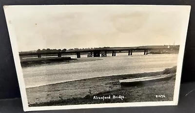 1956 RP Postcard Of The Bridge At Alresford Near Colchester Essex (No 81696) • £3.99
