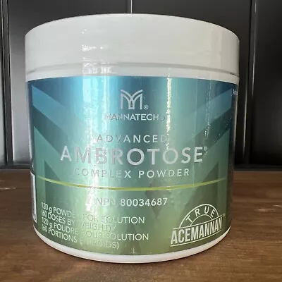 Mannatech Advanced Ambrotose Complex Powder 60 Servings Exp 4/2025 - New/Sealed! • $114.95