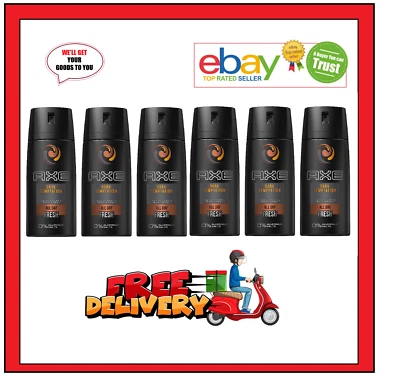£17.95 • Buy Axe Deodorant Body Spray. Dark Temptation. 48 Hour Fresh - 6 X 150ml Cans