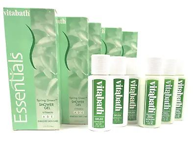 Vitabath Spring Green Moisturizing Shower Gelée Gel Body Wash Lotion Lot 11 • $72