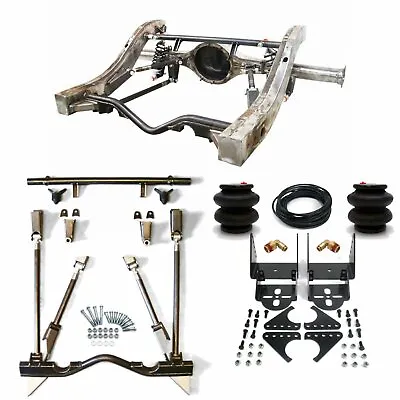 1955-57 Chevy Bel Air Tri-Five Rear Triangulated Air Ride 4-Link Suspension Kit • $1205.14