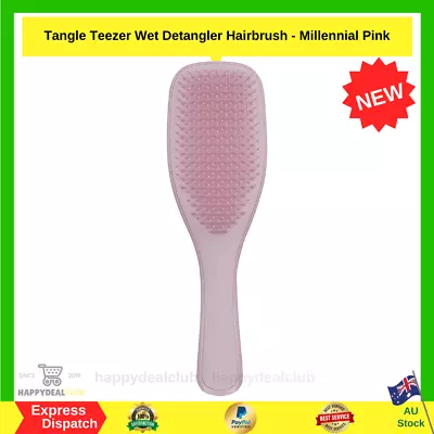 New Tangle Teezer Wet Detangler Hairbrush - Millennial Pink • $27.99