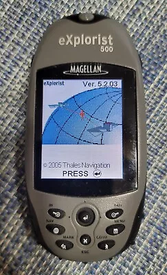 Magellan EXplorist 500 Handheld GPS Unit Portable Waterproof Geocaching  • $39