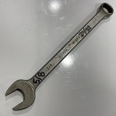 VLCHEK TOOLS WC20A Combination Wrench 5/8  Made In USA Open End - Vintage • $8