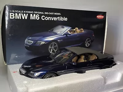 1:18 Kyosho BMW M6 Convertible • $229