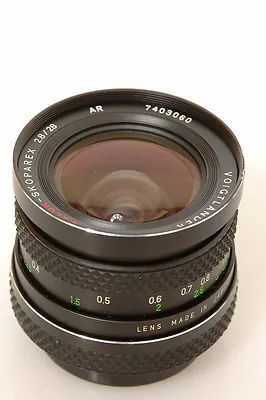 ✅ Voigtlander 28mm 2.8 Color-skoparex Lens For 35mm Vsl3-e Camera Rolleiflex Qbm • $258.11